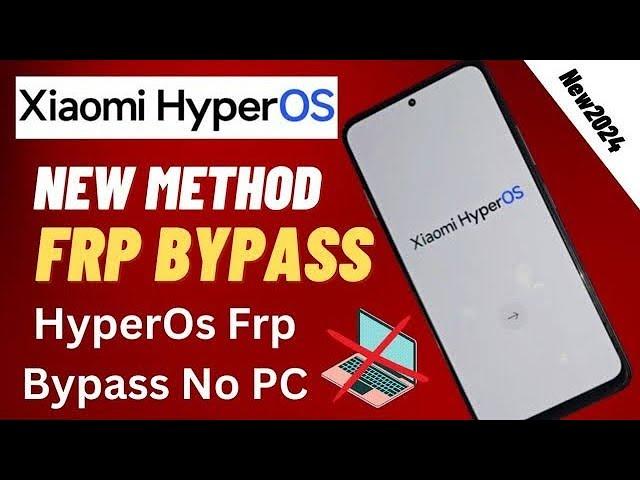 Redmi HyperOS Redmi 12 5g Frp Bypass Android 14 | Activity Launcher Note Work | Redmi 12 Frp Unlock