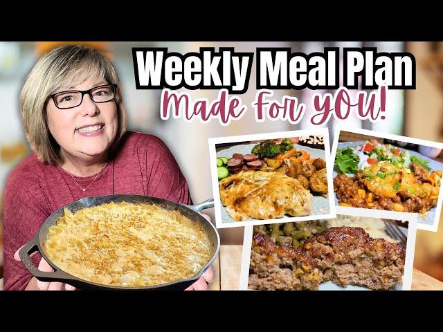 If you don’t know what to cook for dinner but want a meal plan this video was literally made for you