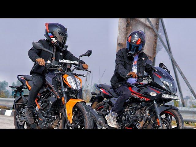 2025 Pulsar 220F VS 2025 Duke 200 RACE | Kills the Killer!