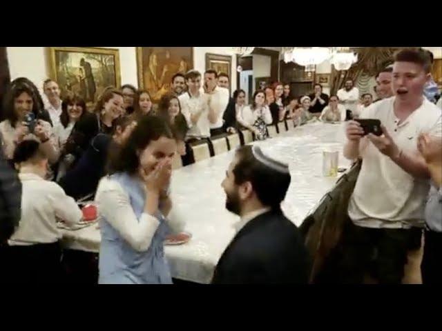 Surprise Marriage Proposal During Havdalah!