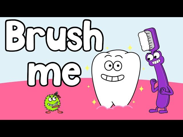 Brush Your Teeth Song - Kids Songs - Nursery Rhymes - Dental Health - Kindergarten - Healthy Habits