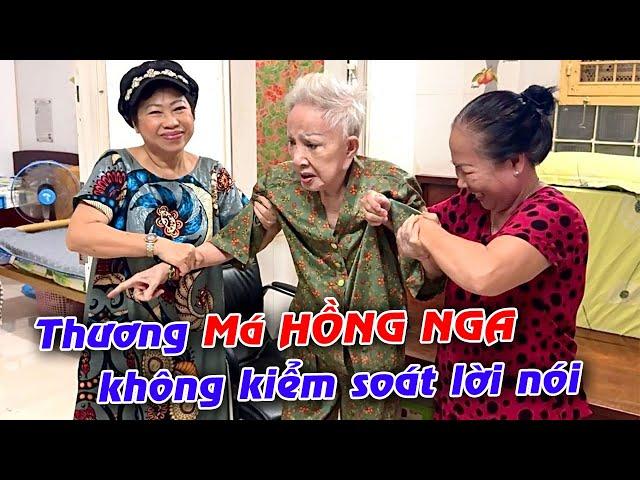 Thương má Hồng Nga,bị sưng khớp đi khó ,ngồi ghế thì ngủ, nằm thì không ngủ, khg kiểm soát lời nói