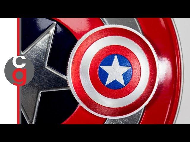 Captain America Shield Silver Coin