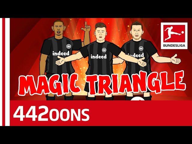 Haller, Rebic & Jovic - Frankfurt's Magic Triangle - Powered By 442oons