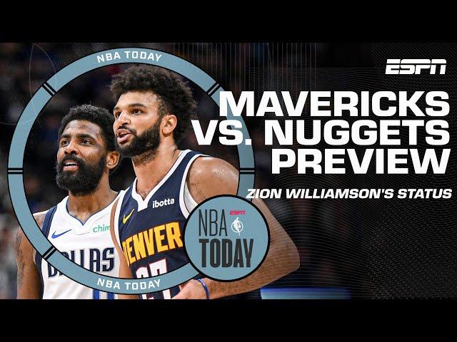 Kyrie Irving vs. Jamal Murray matchup BREAKDOWN  + Zion Williamson's status | NBA Today