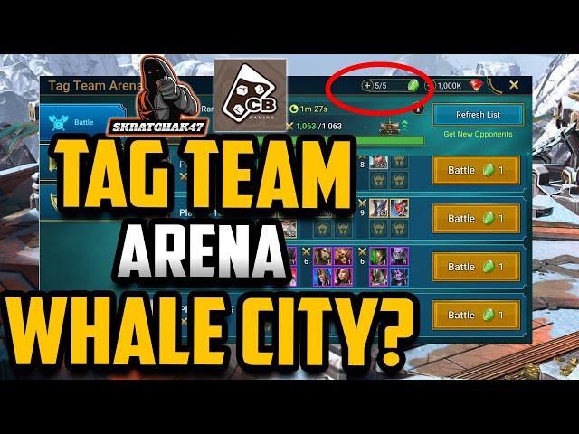 TAG TEAM 3V3 ARENA  | NEW PATCH WITH SKRATCH AK47 | RAID SHADOW LEGENDS