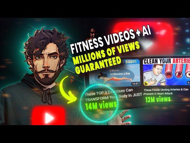 How to Create Viral Fitness Videos for MILLIONS of Views with AI in 2024