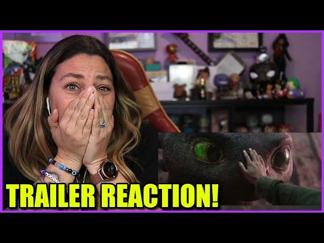 How To Train Your Dragon Teaser Trailer Reaction (Live Action): WHY AM I SO EMOTIONAL?!