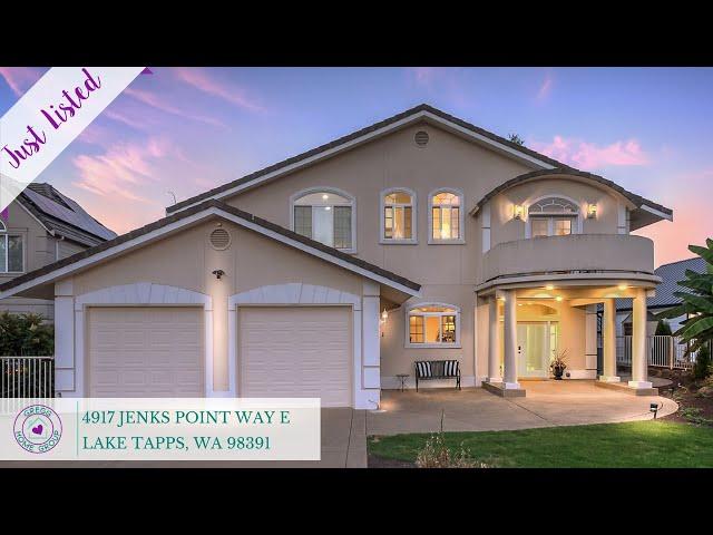 Just Listed - 4917 Jenks Point Way E, Lake Tapps WA