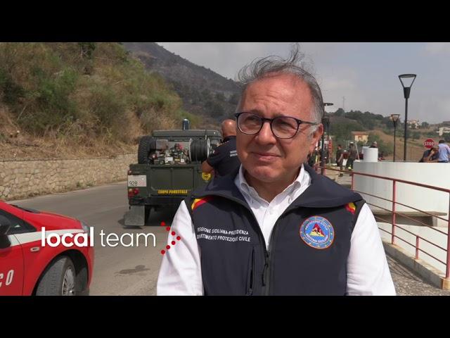 I Vigili del Fuoco di Trento e Bolzano in Sicilia: interventi contro gli incendi a Castel di Lucio