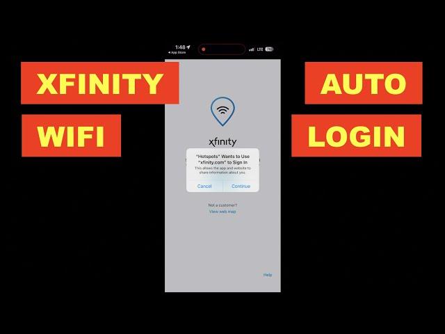 XFINITY WIFI XFINITYWIFI HOTSPOT HOW TO AUTOMATICALLY LOGIN / AUTO CONNECT