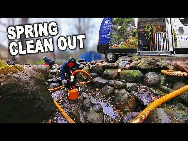 HOW To Effectively Clean Out YOUR Water Feature