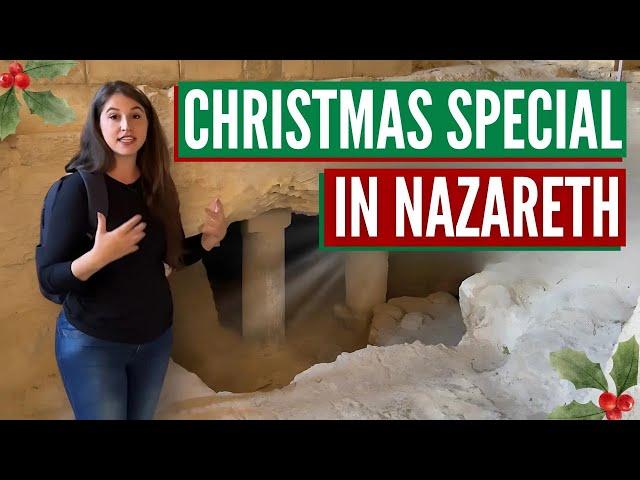 HOW IS CHRISTMAS IN ISRAEL? The True Biblical Story - Israel with Aline