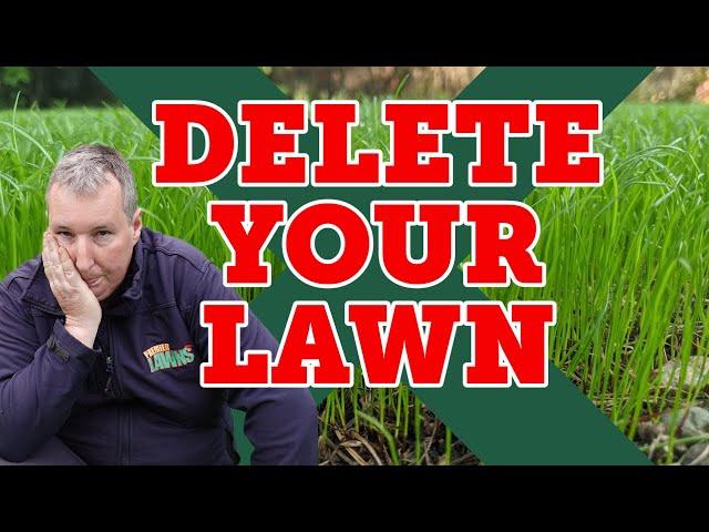 QUICKEST way to turn a TERRIBLE lawn into a GREAT lawn