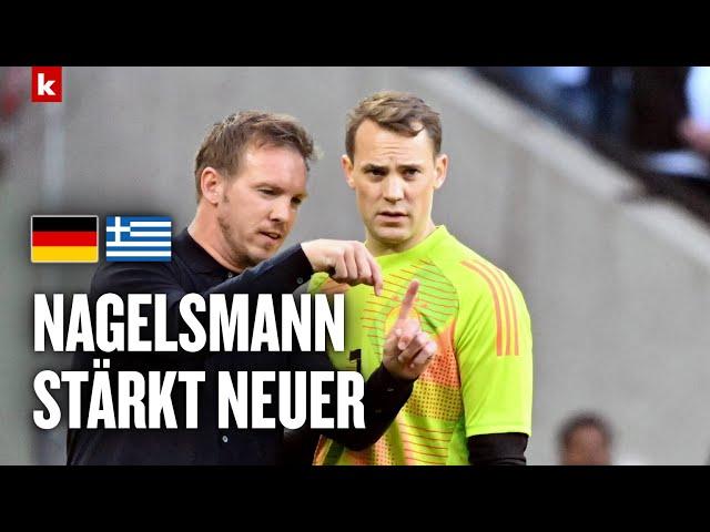 Neuer bleibt die Eins! Nagelsmann zu Kritik: "Kann die Sinnhaftigkeit nicht nachvollziehen""