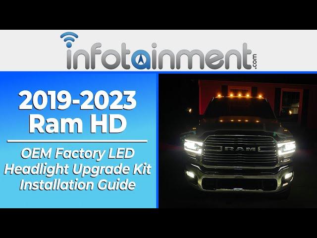 2019+ Ram 2500 Reflector LED Headlights - Episode 3 - Infotainment.com