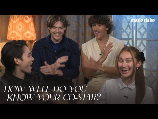 The Cast of 'The Summer I Turned Pretty' Plays 'How Well Do You Know Your Co-Star?'