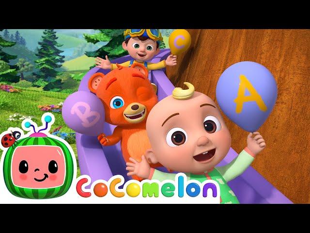 ABC Song with Balloons and Animals | CoComelon Nursery Rhymes & Animal Songs