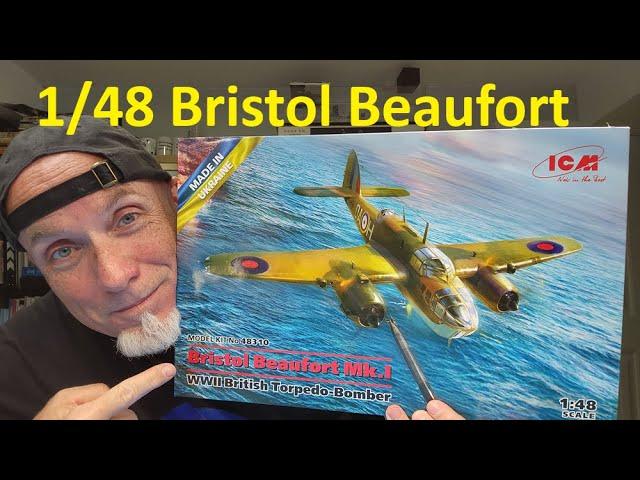 ICM 1/48 Bristol Beaufort In The Box Review