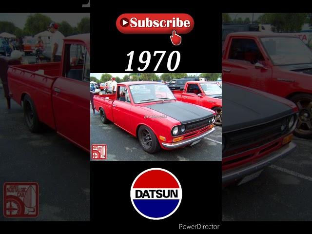 Evolution of Nissan Datsun Pick-up (1959-2006) #nissan #datsun #pickup #jdm #viralvideo