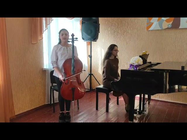 Сапегіна Світлана - Е. Григ "Вальс", Г. Гольтерман "Внегоду"