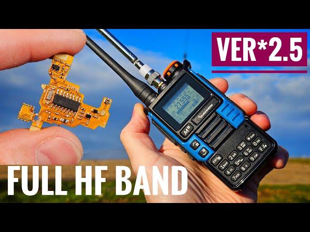 ‼️SUPER EASY‼️Ver.2.5 FULL HF BAND Modification Quansheng UV-K5(99)