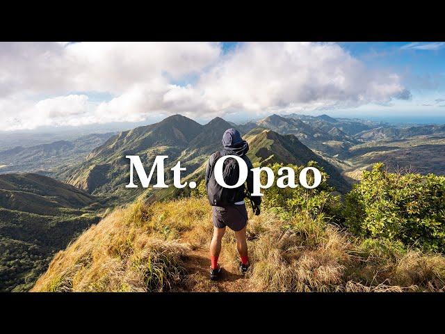 Hiking MT.  OPAO | Igbaras, Iloilo Philippines | Silent Hiking Video | 4K