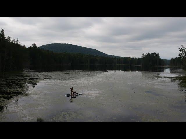 2 nights Stand up Paddleboarding in the Adirondacks with my dog