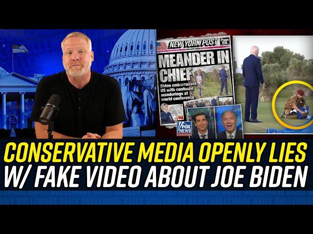 New York Post TELLS INSANE LIES About Biden "Wandering Off!"