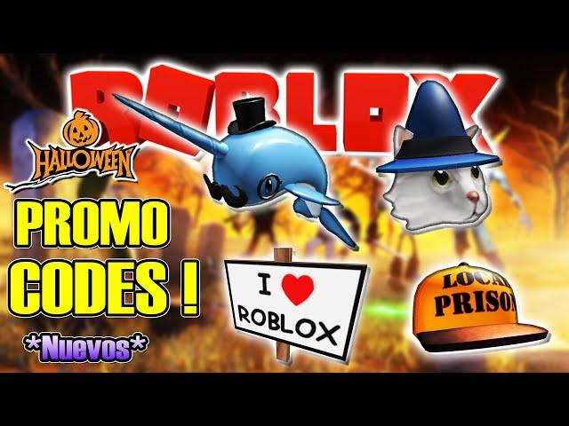 PROMOCODES de ROBLOX para HALLOWEEN 2020!? Y MAS PROMOCODES ACTIVOS!