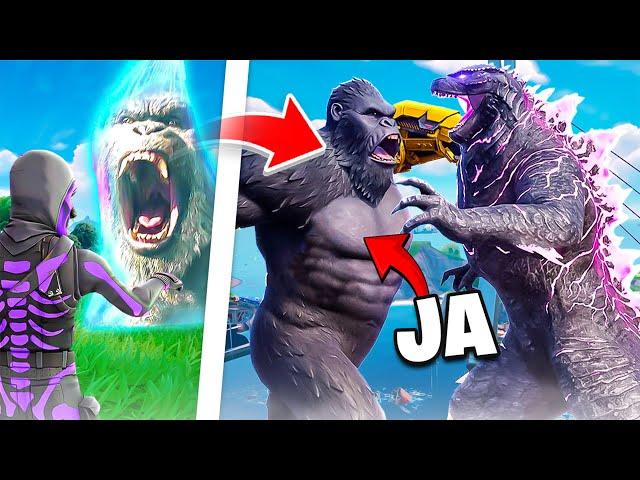 SEKRETNE mity GODZILLI w Fortnite