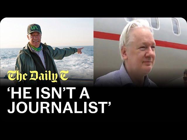 Wikileaks' Julian Assange leaves UK and Reform's Nigel Farage in the channel | The Daily Podcast
