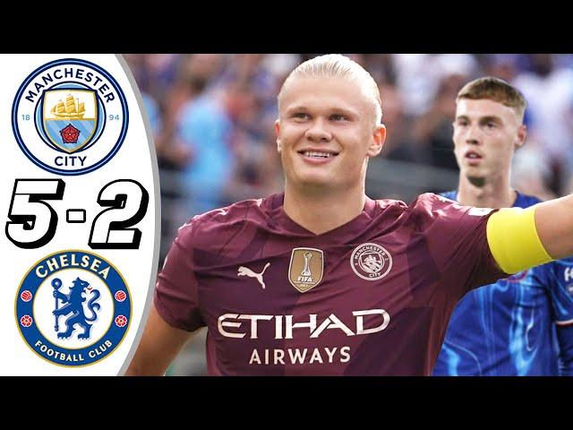 Manchester City vs Chelsea 5-2- All Goals & Highlights - 2024