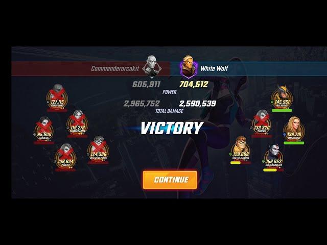 Marvel Strike Force - MSF ~ Best Real-Time Arena Team "Auto Win" 