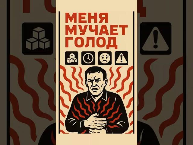 Меня мучает голод: почему так тяжело? #голод #аппетит #инсулин #методикаВорошилова #психологияеды