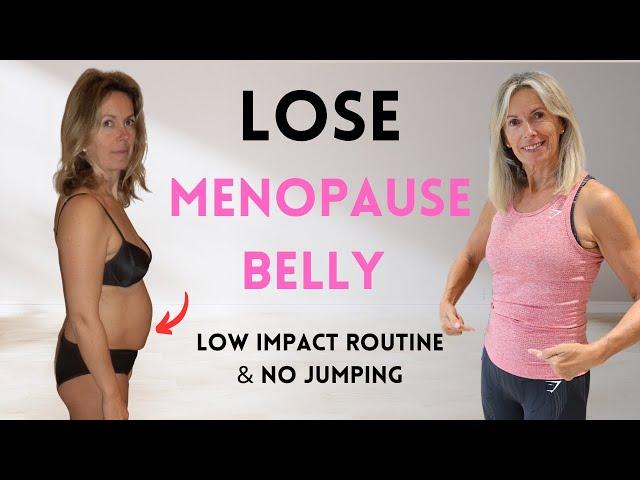 Lose Menopause Belly In 3 Weeks | Low Impact Routine At Home!