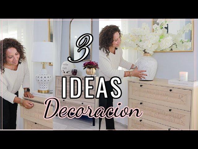 IDEAS PARA DECORAR TU HOGAR |3 IDEAS DE DECORACION |AE