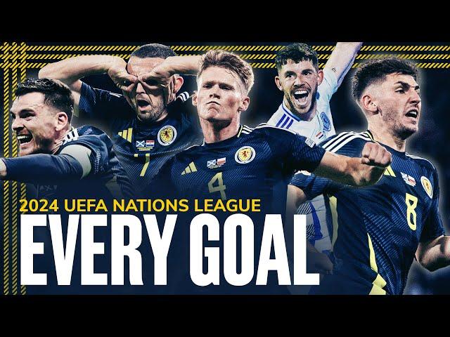 EVERY GOAL | UEFA Nations League 2024 | Robertson, McGinn, McTominay & More! | Scotland