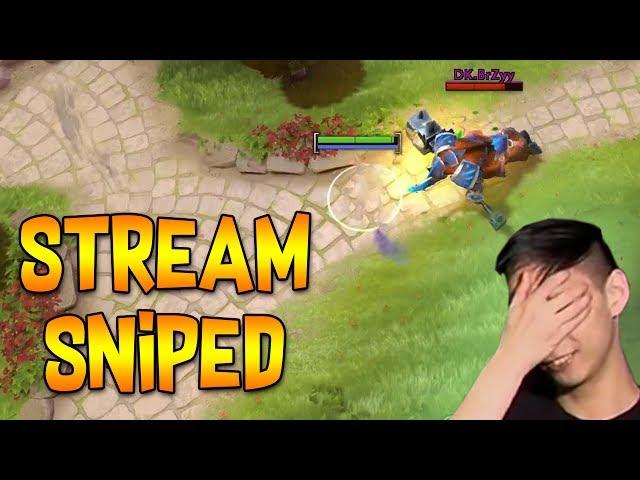 100% PROOF OF STREAM SNIPING ◄ SingSing Dota 2 Moments