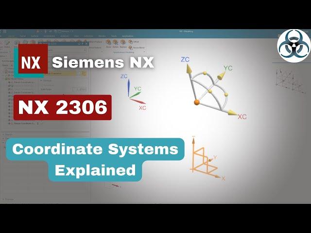 Unigraphics NX Co-ordinate System, CSYS for Beginners || NX 2306 Tutorials