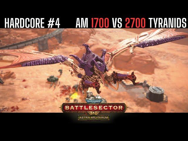 Astra Militarum Campaign || Hardcore Difficulty || Warhammer 40k: Battlesector E4