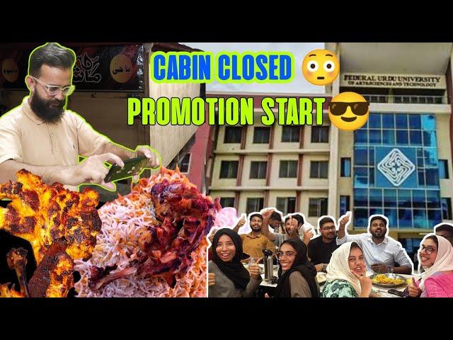 Alhamdulillah Promotion Start | Meet Up With Urdu University Students| Korangi To Gulshan Vlog