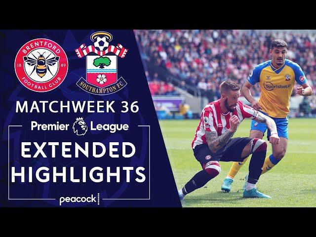 Brentford v. Southampton | PREMIER LEAGUE HIGHLIGHTS | 5/7/2022 | NBC Sports