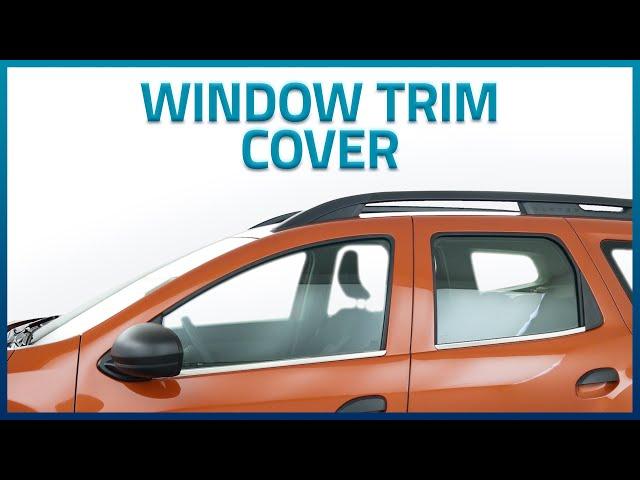  OMTEC | WINDOW TRIM COVER INSTALLATION FOR DACIA DUSTER ️