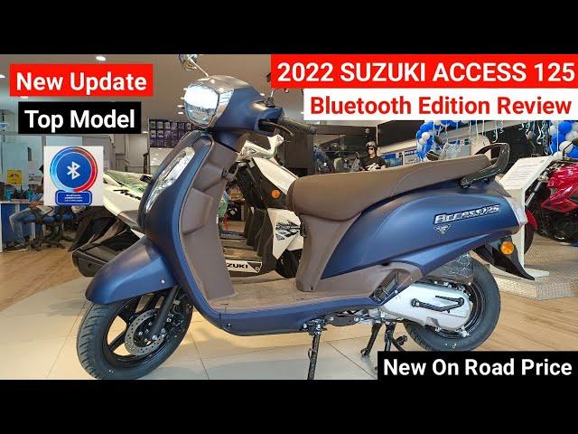 2022 Suzuki Access 125 Bluetooth Edition Review | On Road Price Mileage Features | access 125