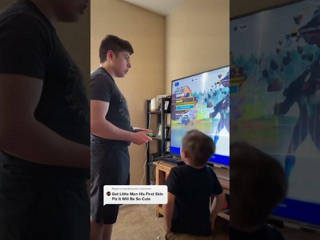 Danny Gets Little Man A Fortnite Skin