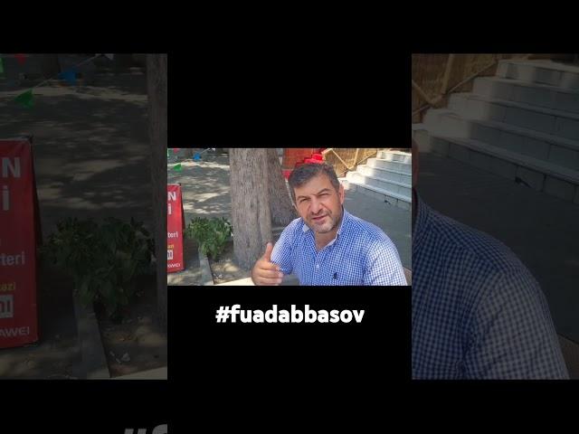 Jurnalist Fuad Abbasov millət vəkili namizədliyi üçün imzatoplama kampaniyası başladı #fuadabbasov
