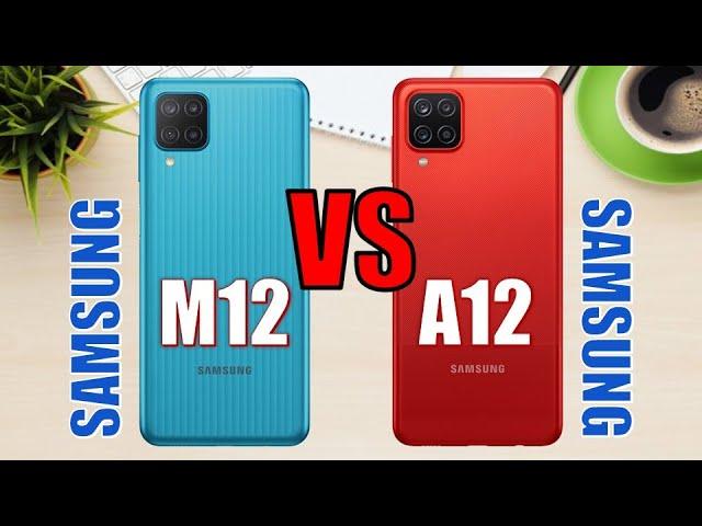 Samsung Galaxy M12 vs Samsung Galaxy A12 