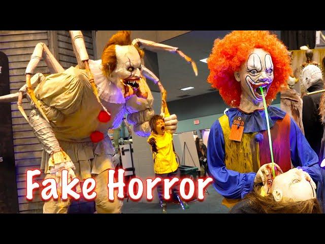 BEST SCARY PROPS & FAKE HORROR for Halloween