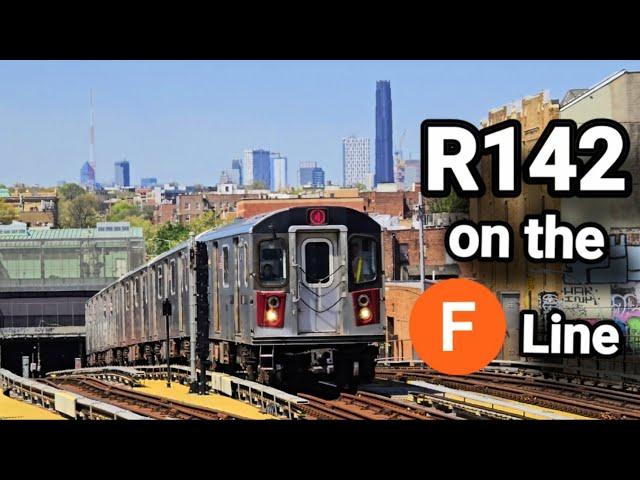 R142 4 train action at Ditmas Avenue (F line)